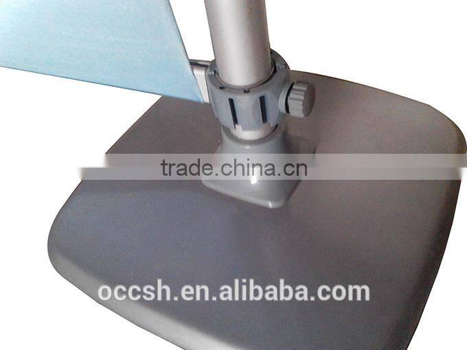 water base poster stand . portable aluminum banner stand