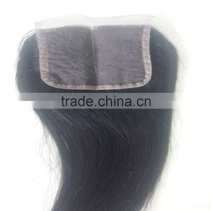 Alibaba express human hair brazilian silk base lace frontal front closure