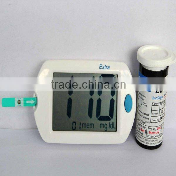 OEM order Large screen one key operation new blood glucose meter Extra