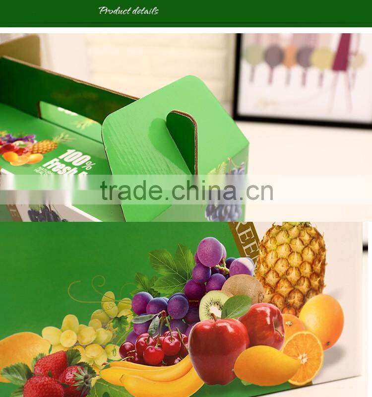 high quality recycle fruit packing display box