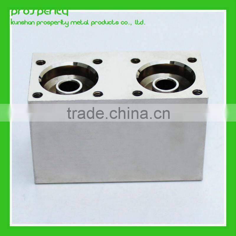 shanghai high quality nickel plated brass valve block