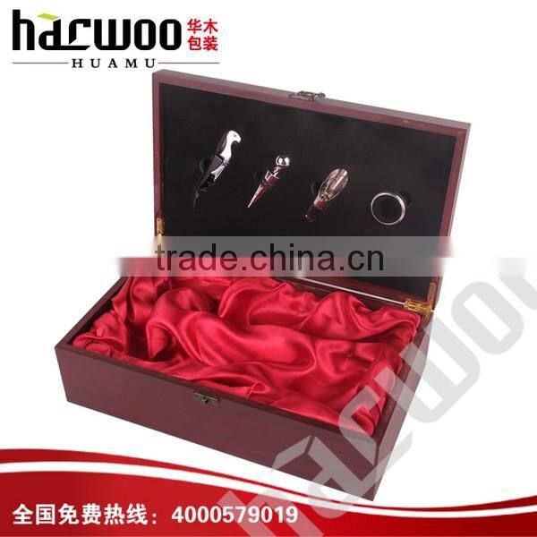 Good quality wine tools packing box with EVA lining