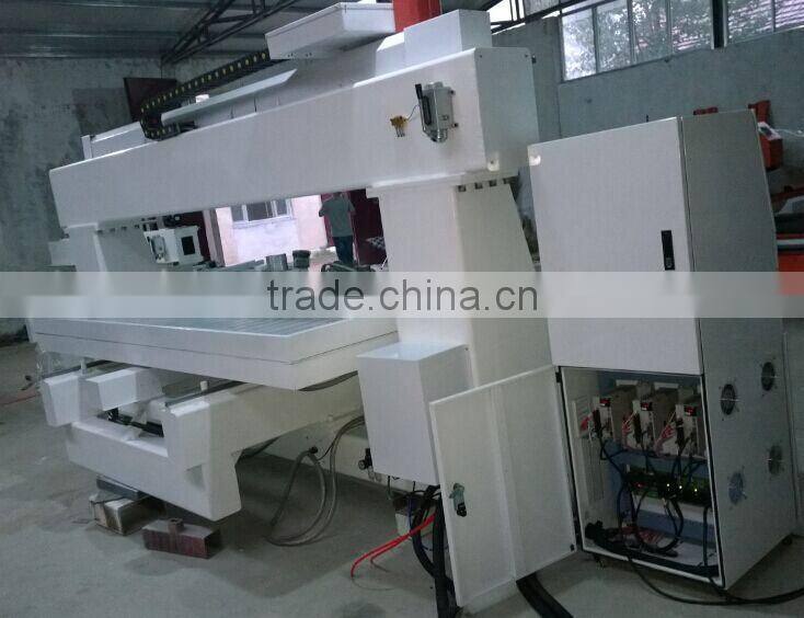 high precision 3 axis ball screw transmission Foam mold cnc router 1325