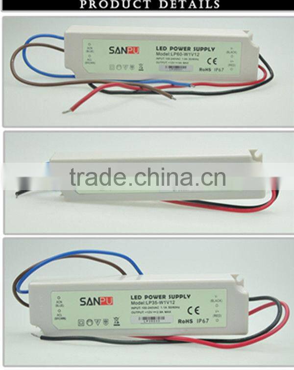 100W 12V waterproof led power supply IP67