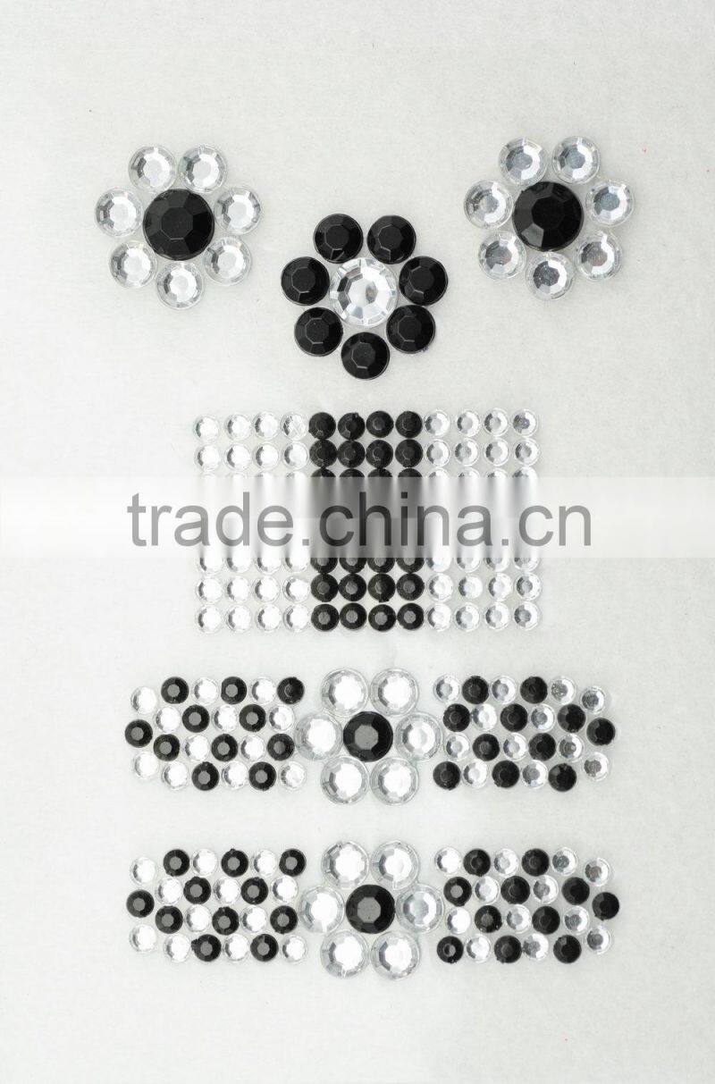 DIY Gemstones Sticker, Acrylic Sticker for Telephone Decoration, Eye Sticker