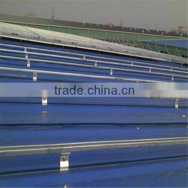 rooftop solar panel mount for seam roof