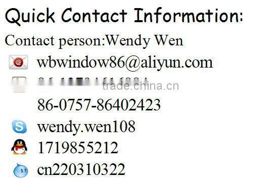 Automatic rolling shutter with pvc window