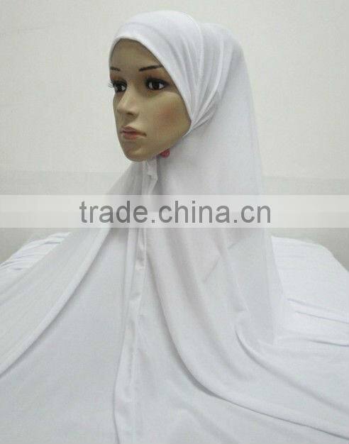 H158 new style plain big size hijab,long hijab