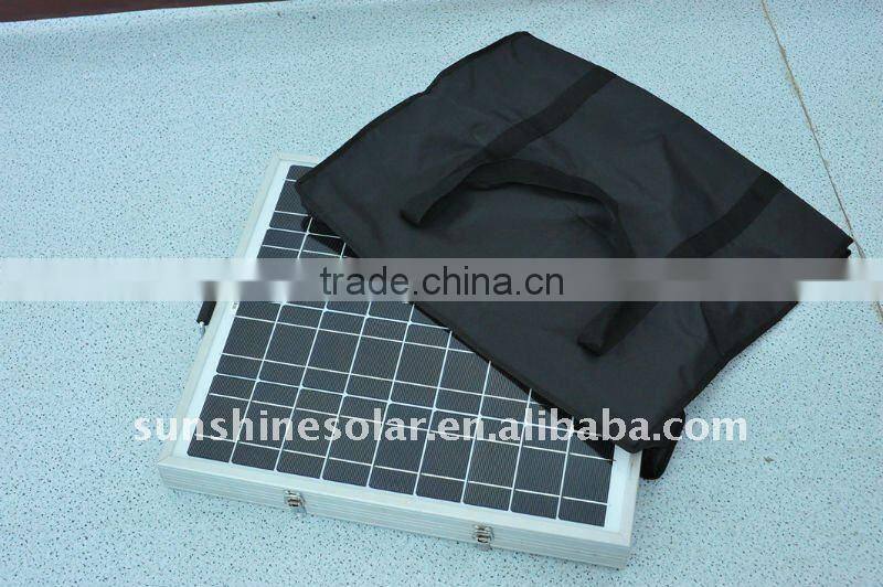 New design 120W portable solar panel