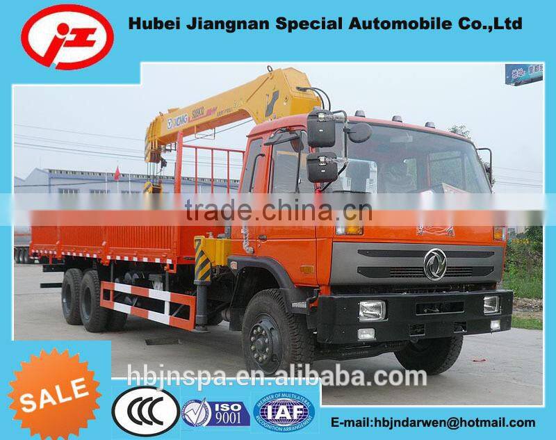 China DONGFENG truck crane with 12ton for sale