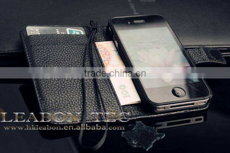 High quality sexy real leather case for iphone 4 4s