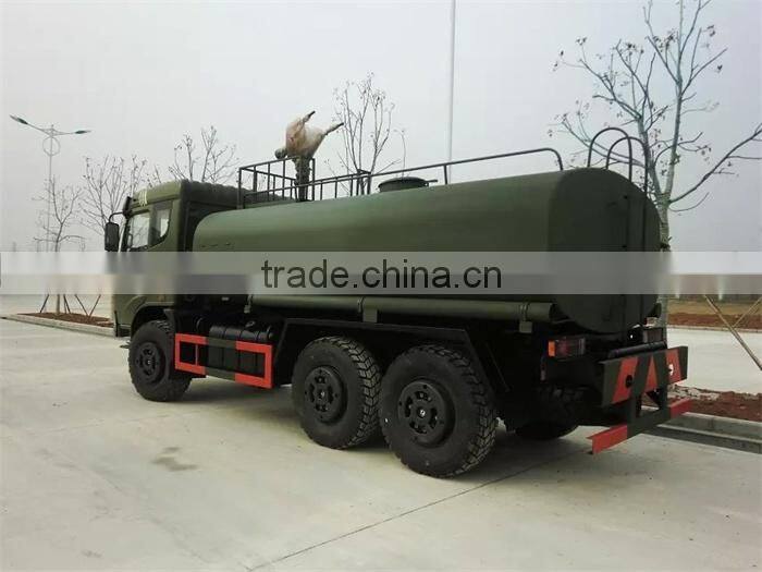 2015 best-selling China 6*6 water tank truck for sale
