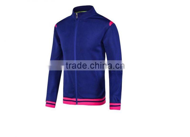 2016 newest cheap hot sell polyester red track jacket