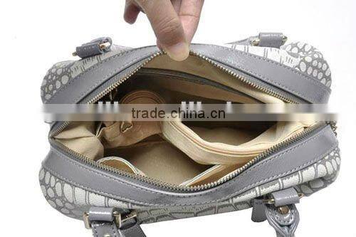 2012 new design Europe style croco skin leather bag laieds handbags fashion!