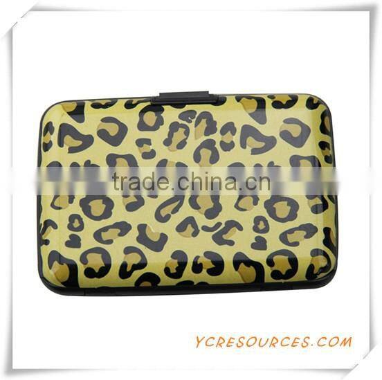 Aluminum RFID colorful men metal logo credit business card use bag (TI10069)