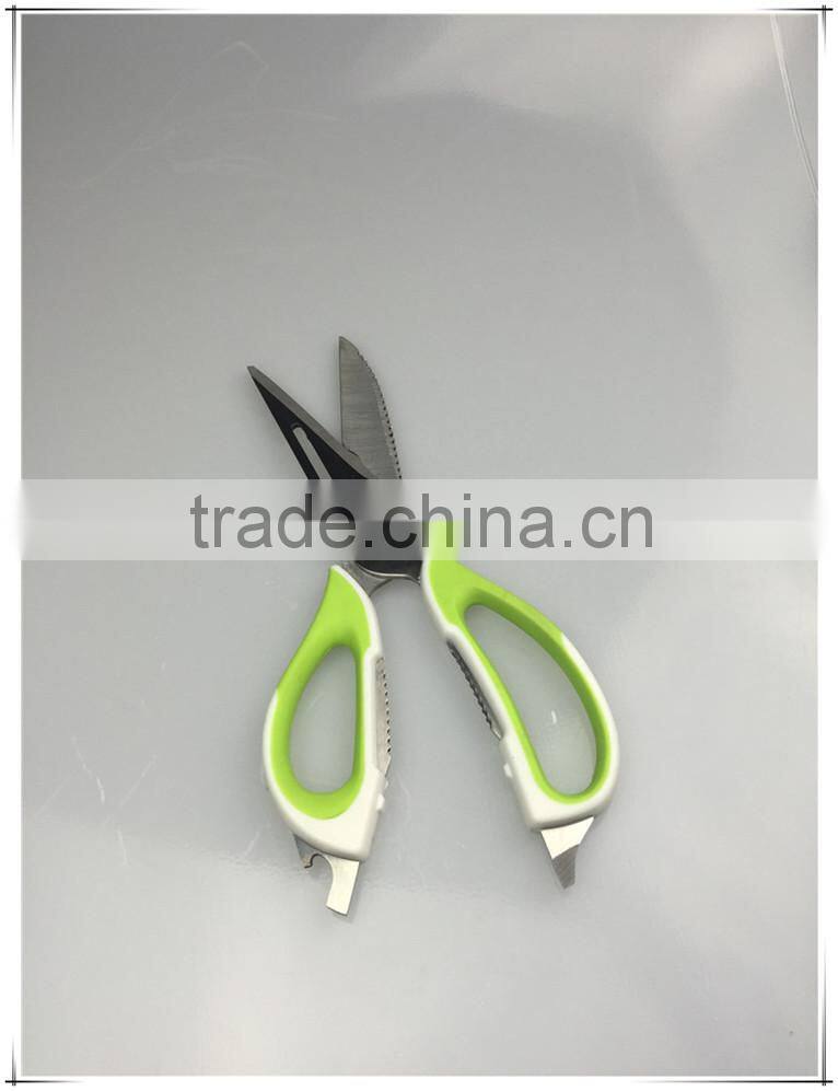 chicken scissors stainless steel multi-function kitchen scissors bone scissors spring-loaded kitchen poultry shears