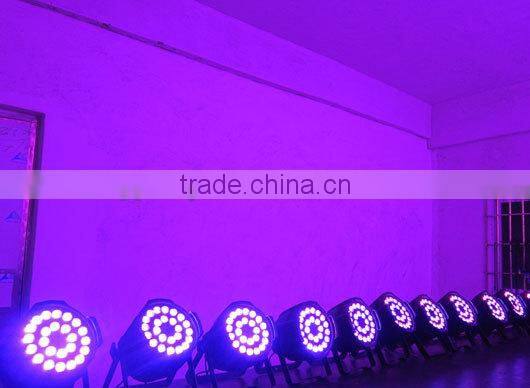 24x 15W RGBWA+UV 6 IN 1 LED PAR can stage light