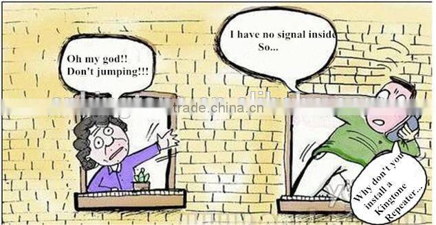 Kingtone band selective repeater 850 1900MHz 10km woreless repeater booster GSM PCS dual band cell phone signal booster 850/1900