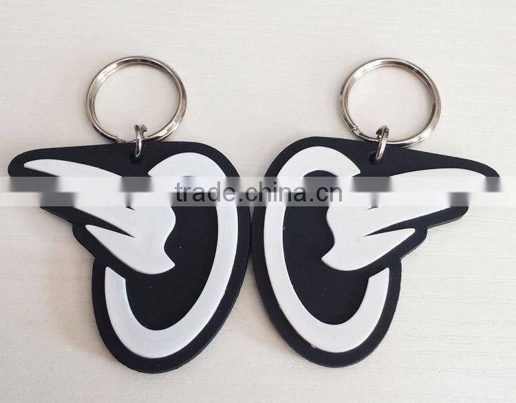 wholesale top selling 3D soft pvc car keychain