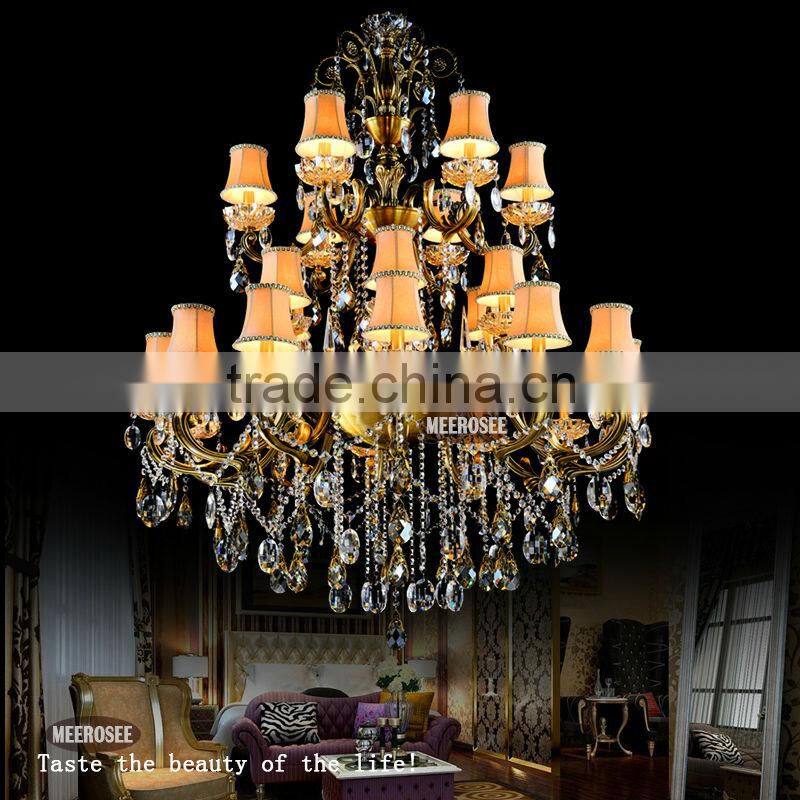 New Style Large Crystal Chandelier Crystal Chandelier Crystal Pendant Lighting MD8504 L12+6+6