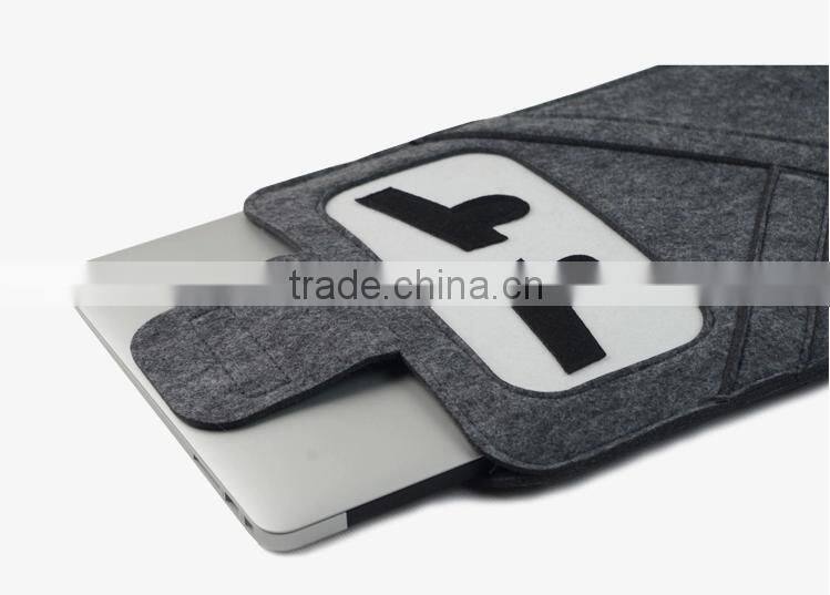 Factory Customized Wool Felt Material Case for iPad bag Pro