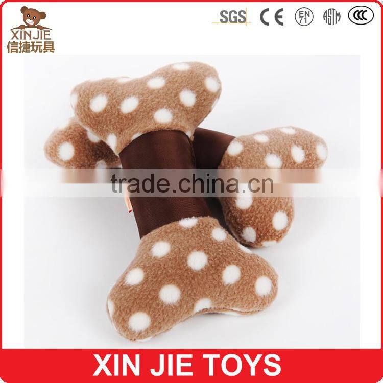 customize bone plush pet toy good quality pet toy soft dog pet toy