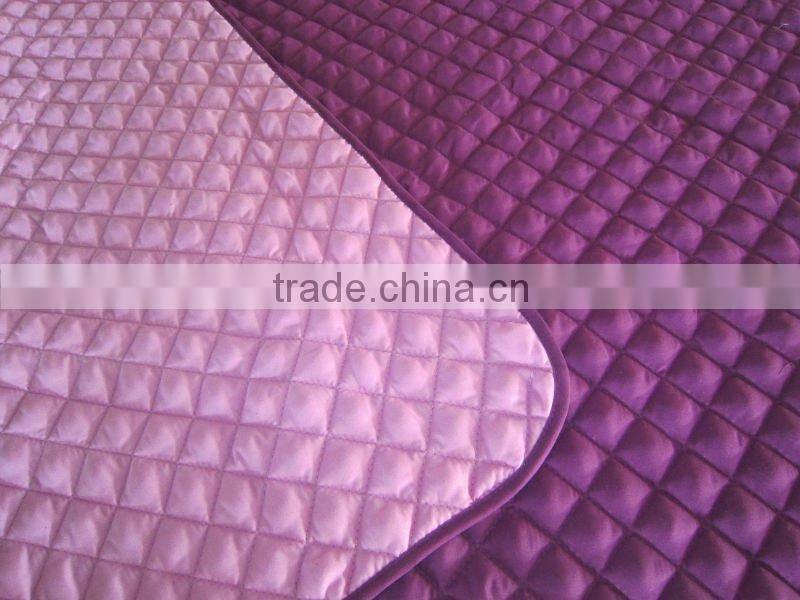 fashionable quilt and elegant bedspread