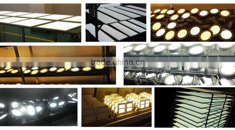 square Glass Panel light