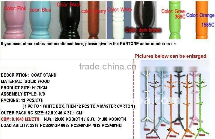 wooden coat stand hanger