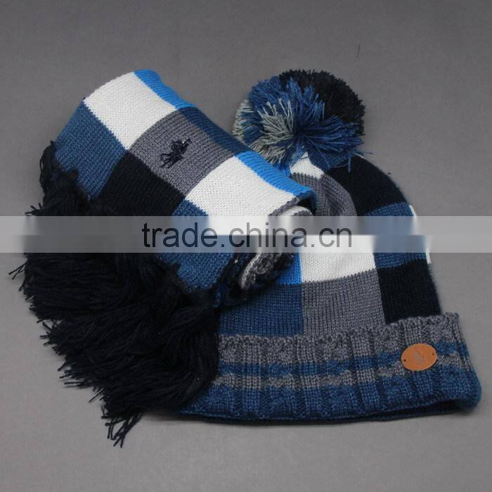 WHOLESALE KNIT HAT AND SCARF SETS