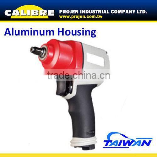 CALIBRE Super Duty Twin Hammer Mechanism Aluminum 3/8"dr air Impact Wrench