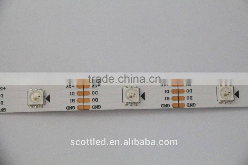 WS2813 5050 led strip RGB addressable, 5V digital addressable rgb led strip