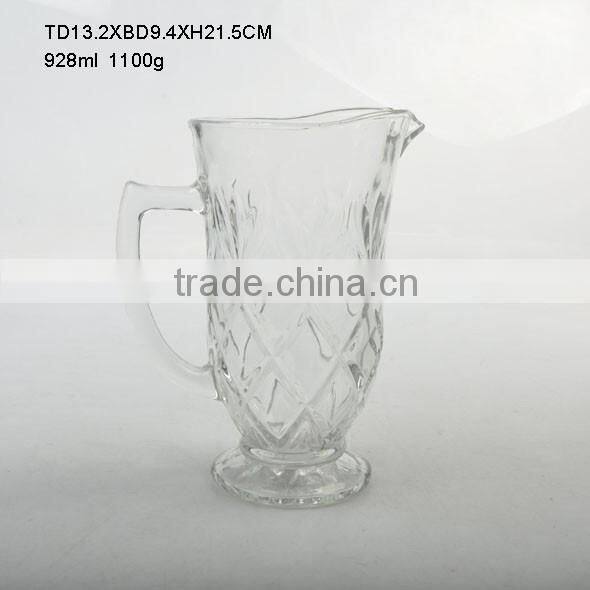 cheap clear glass beer mug with high quality