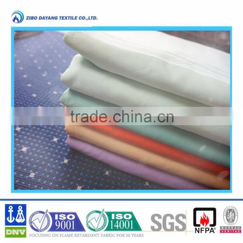 100% inherently flame retardant hospital fabric shandong home textiles