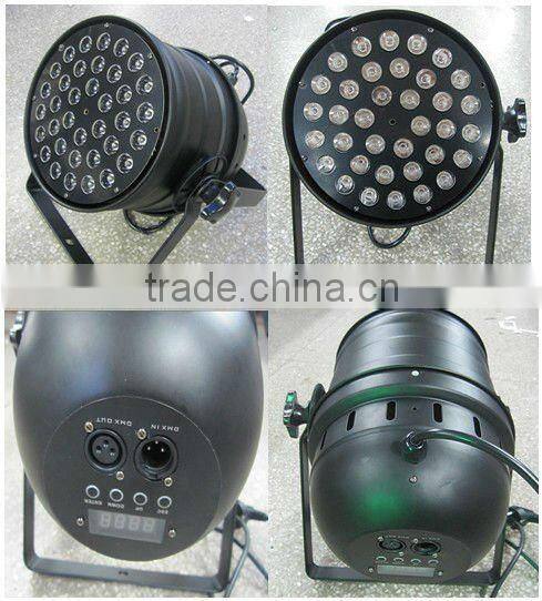 RGB led par 64 light 36x3w