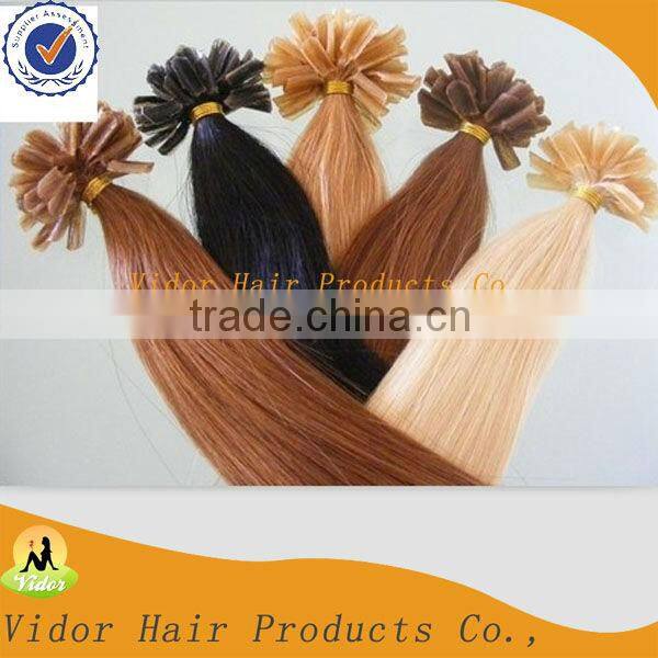 Quality U Tip Hair Keratin Brazilian Hair Extension