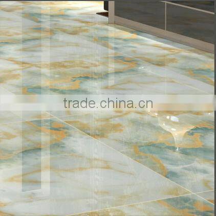 Hot Latest Italian Design Marble Look Glazed Porcelain Tile