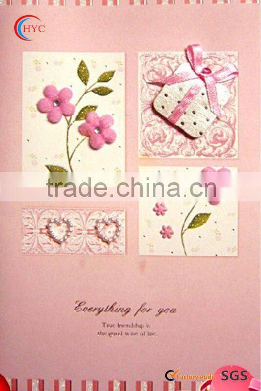 decorative handmade paper craft greeting cards