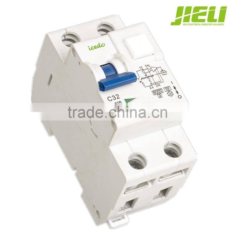 2015 new design 1 pole 1p 2p 3p rcbo circuit breaker