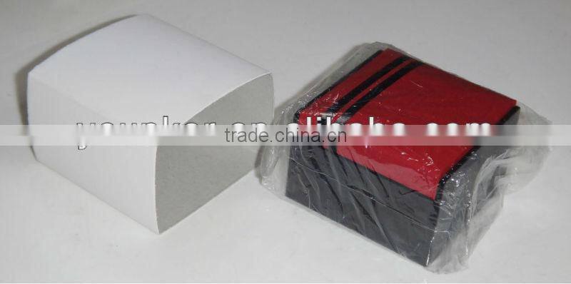 2013 New Design Plastic cufflink box & Gift Box with embossed and printed logo
