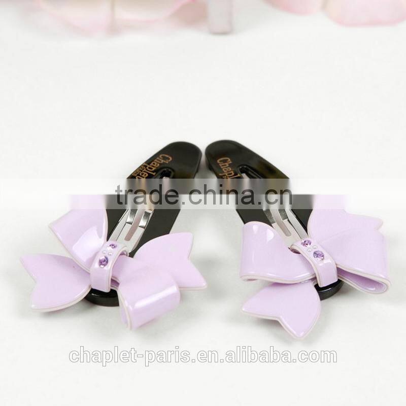new design jewelry bowknot hairpins