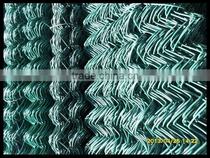 High-quality pvc coated chain link fence