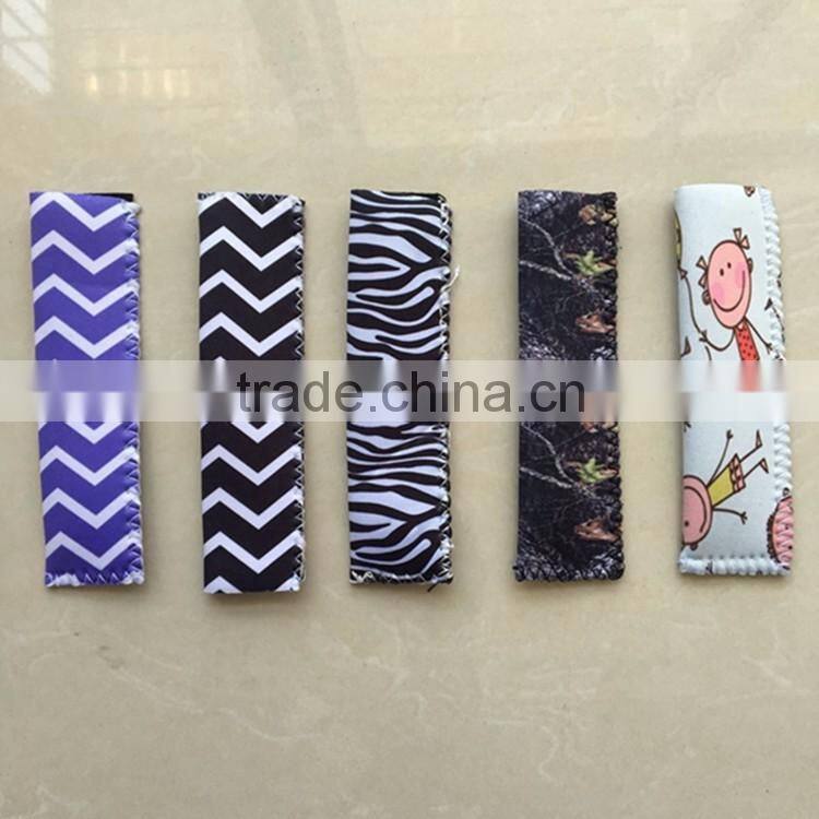 Factory directly sale neoprene popsicle ice sleeves freezer popsicle holders