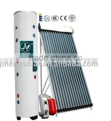 separated pressurised solar water heater