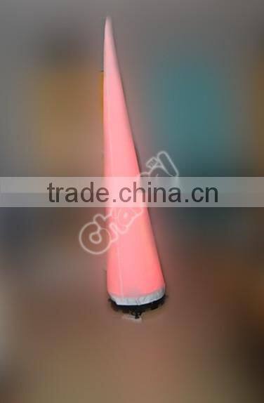 Remote Control Color Led Lighting Inflatable Lighting Cone Decoration/Inflatable Indoor Loghting