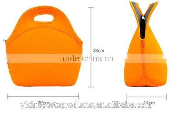 2015 hot-selling neoprene lunch bag collapsible picnic bag