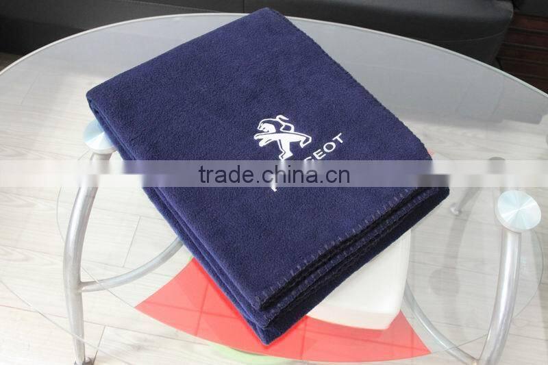 Airline Polar Fleece Blanket ,polyester cheap travel blanket