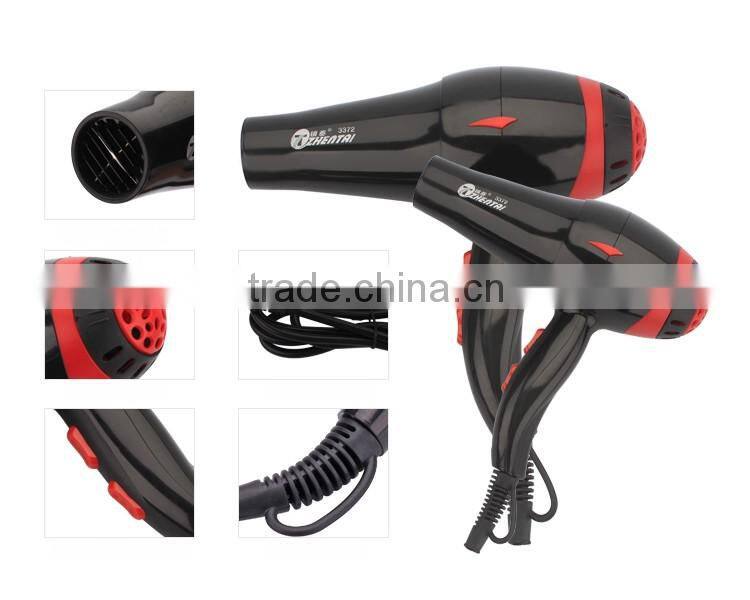 China Supplier High Temperature 2100W AC Motor Professional Hair Dryer With Diffuser