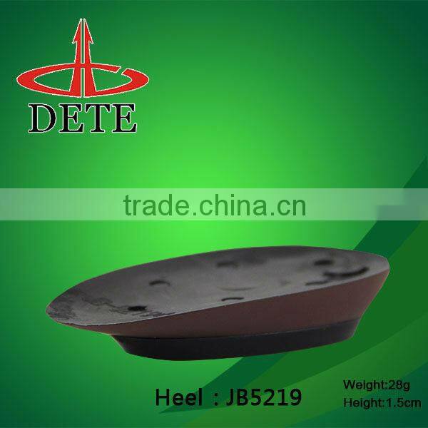 cheap plastic pump heels for woman's shoes material made in china