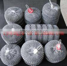 stainless steel and galvanised scourers